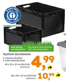 Globus Baumarkt System-euroboxen green-box Angebot