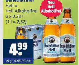 Getränkewelt Benediktiner hell Angebot