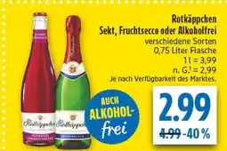 diska Rotkäppchen sekt, fruchtsecco oder alkoholfrei Angebot