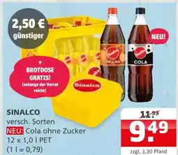 Getränke Quelle Sinalco Angebot