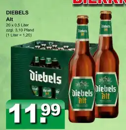 Getränkeparadies Gefromm Diebels alt Angebot