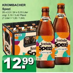 Getränkeparadies Gefromm Krombacher spezi Angebot