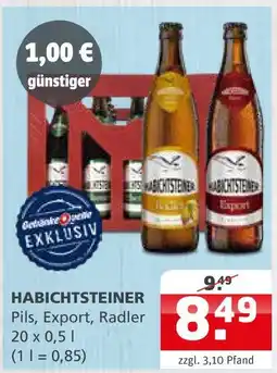 Getränke Quelle Habichtsteiner pils Angebot