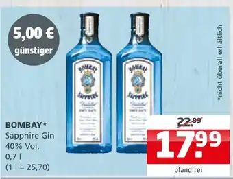 Getränke Quelle Bombay sapphire gin Angebot