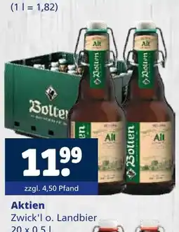 Getränkewelt Bolten zwick'l o. landbier Angebot