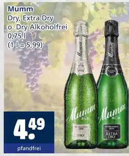 Getränkewelt Mumm dry Angebot