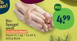 tegut Bio-spargel weiß Angebot