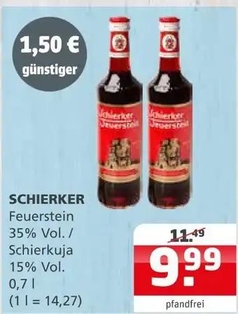 Getränke Quelle Schierker feuerstein Angebot