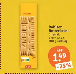 tegut Bahlsen butterkekse original Angebot