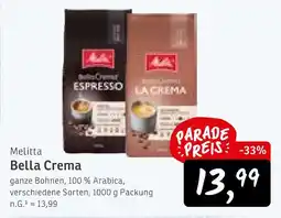 KONSUM Melitta bella crema Angebot