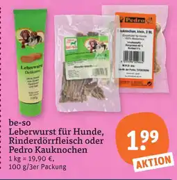 tegut Leberwurst für hunde Angebot