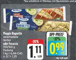 E-Center Meggle laugen baguette Angebot