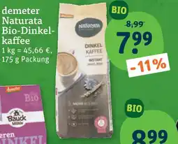 tegut Demeter naturata bio-dinkelkaffee Angebot