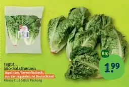 tegut Tegut... bio-salatherzen Angebot