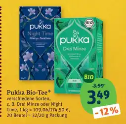 tegut Pukka bio-tee Angebot