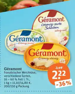 tegut Géramont weichkäse Angebot