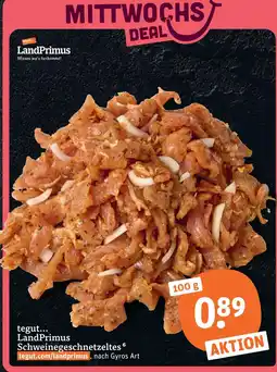 tegut Tegut... landprimus schweinegeschnetzeltes Angebot