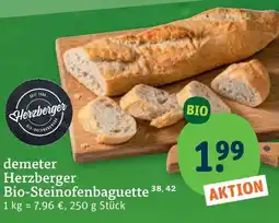 tegut Demeter herzberger bio-steinofenbaguette Angebot