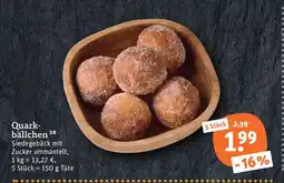tegut Quarkbällchen Angebot