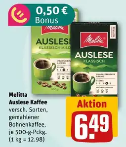 nahkauf Melitta auslese kaffee Angebot