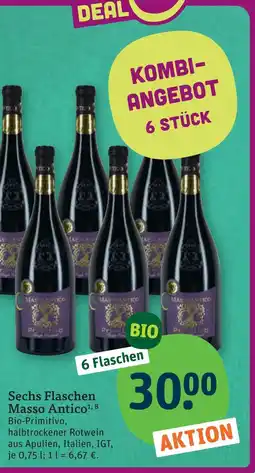 tegut Masso antico bio-primitivo Angebot