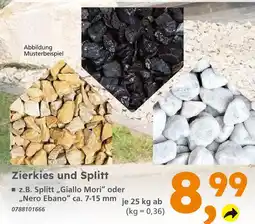 Globus Baumarkt Splitt giallo mori Angebot