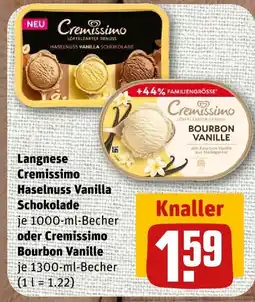 nahkauf Langnese cremissimo haselnuss vanilla schokolade Angebot