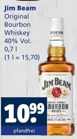 Getränkewelt Jim beam original bourbon whiskey Angebot