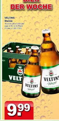 Getränkeparadies Gefromm Veltins steinie Angebot