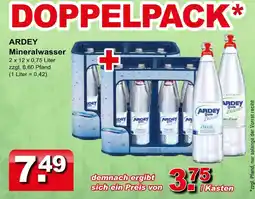 Getränkeparadies Gefromm Ardey mineralwasser Angebot