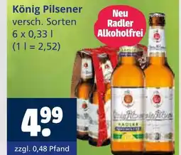 Getränkewelt König pilsener Angebot