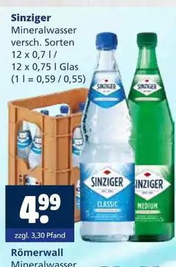 Getränkewelt Sinziger classic Angebot