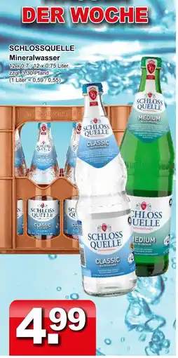 Getränkeparadies Gefromm Schlossquelle classic Angebot