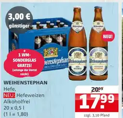 Getränke Quelle Weihenstephan hefeweizen alkoholfrei Angebot