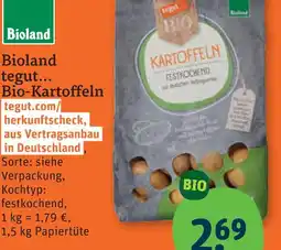 tegut Bioland tegut... bio-kartoffeln Angebot