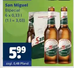 Getränkewelt San miguel especial Angebot