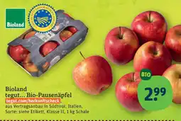 tegut Bioland tegut... bio-pausenäpfel Angebot