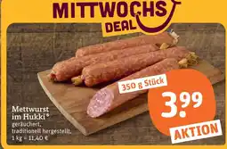 tegut Mettwurst im hukki Angebot