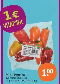 tegut Mini-paprika Angebot