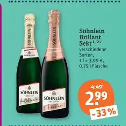 tegut Söhnlein brillant sekt Angebot