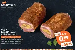 tegut Tegut... landprimus spiessbraten Angebot