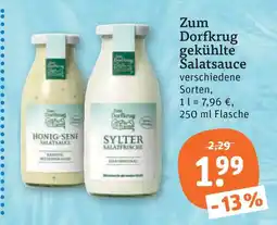tegut Zum dorfkrug salatsauce Angebot