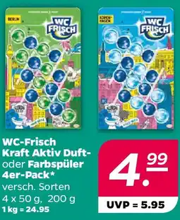 Netto WC-Frisch Kraft Aktiv Duft- oder Farbspüler Angebot