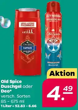 Netto Old Spice Duschgel oder Deo Angebot