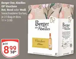 Globus Berger Des Abeilles GP Vaucluse Rot, Rosé oder Weiß Angebot