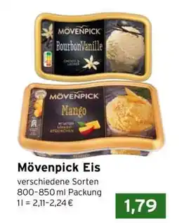 CAP Markt Mövenpick Eis Angebot