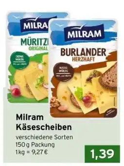 CAP Markt Milram Käsescheiben Angebot