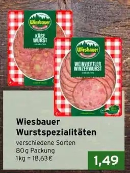 CAP Markt Wiesbauer Wurstspezialitäten Angebot