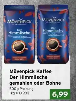 CAP Markt Mövenpick Kaffee Der Himmlische gemahlen oder Bohne Angebot