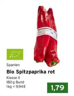 CAP Markt Bio Spitzpaprika rot Angebot